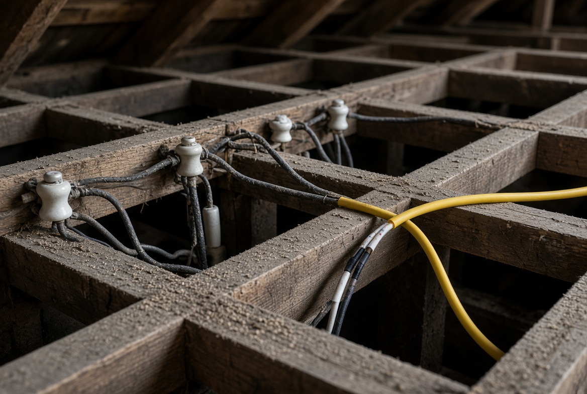 Knob and tube wiring